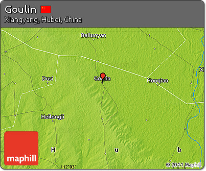 Physical Map of Goulin