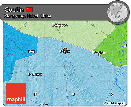 Political Map of Goulin