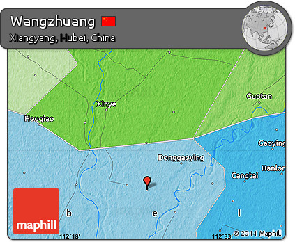 Political Map of Wangzhuang