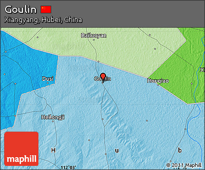 Political Map of Goulin
