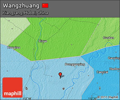 Political Map of Wangzhuang