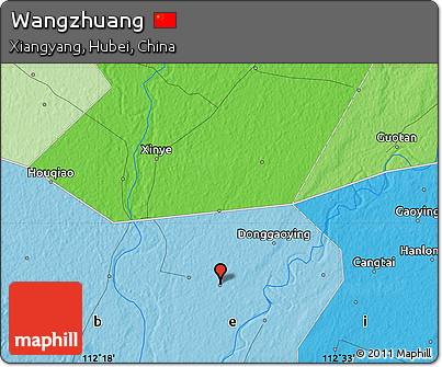 Political Map of Wangzhuang