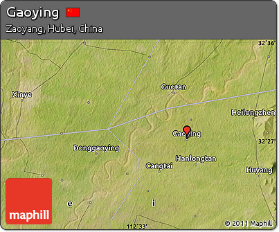 Satellite Map of Gaoying