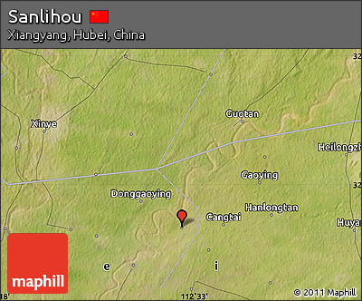 Satellite Map of Sanlihou