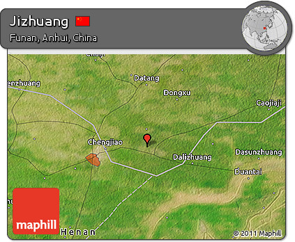 Satellite 3D Map of Jizhuang