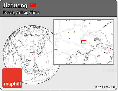 Blank Location Map of Jizhuang