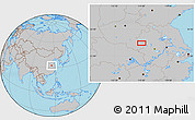 Gray Location Map of Jizhuang