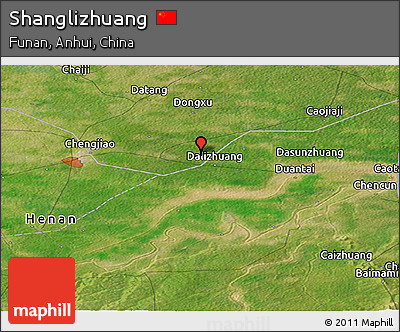 Satellite Panoramic Map of Shanglizhuang