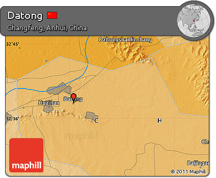 Political Map of Datong
