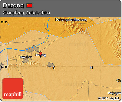 Political Map of Datong
