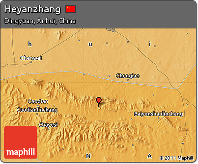 Political Map of Heyanzhang