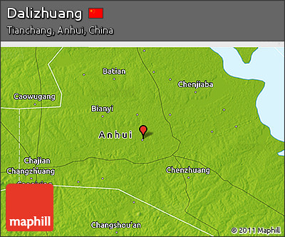 Physical 3D Map of Dalizhuang