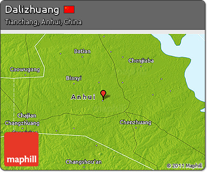 Physical 3D Map of Dalizhuang