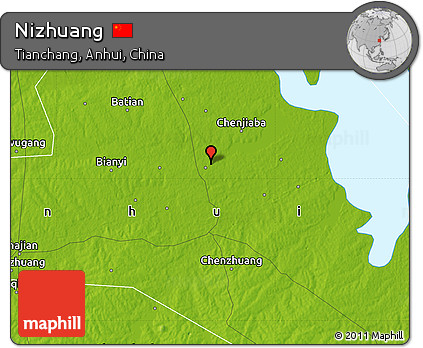 Physical Map of Nizhuang