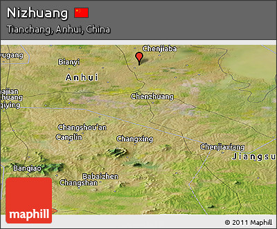 Satellite Panoramic Map of Nizhuang