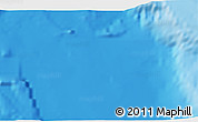 Physical 3D Map of the area around 32° 36' 26" N, 120° 37' 30" W