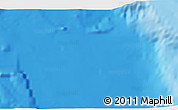 Shaded Relief 3D Map of the area around 32° 36' 26" N, 120° 37' 30" W
