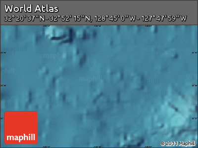 Satellite Map of the Area around 32° 36' 26" N, 128° 16' 30" W