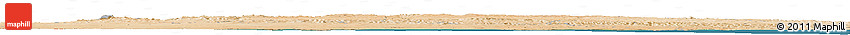 Satellite Horizon Map of the Area around 32° 36' 26" N, 13° 40' 30" E