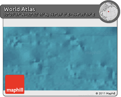 Satellite 3D Map of the Area around 32° 36' 26" N, 164° 7' 30" E