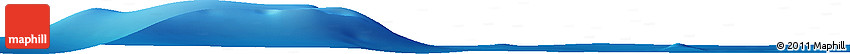 Shaded Relief Horizon Map of the Area around 32° 36' 26" N, 174° 10' 30" W