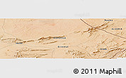 Satellite Panoramic Map of the area around 32° 36' 26" N, 1° 37' 30" W