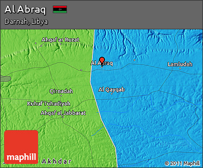 Political Map of Al Abraq