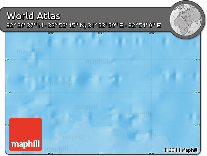 Political Map of the Area around 32° 36' 26" N, 32° 22' 30" E