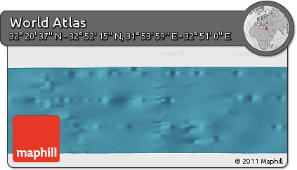 Satellite Panoramic Map of the Area around 32° 36' 26" N, 32° 22' 30" E