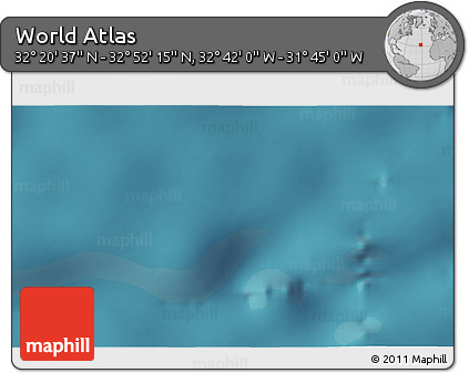 Satellite 3D Map of the Area around 32° 36' 26" N, 32° 13' 30" W