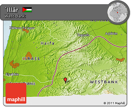 Physical 3D Map of `Illār