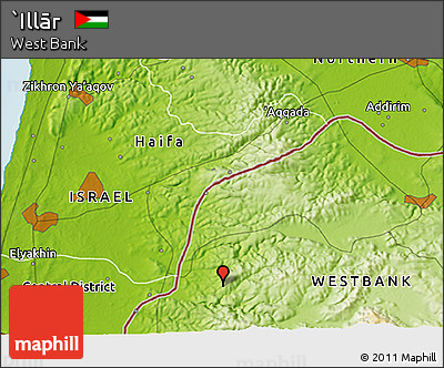Physical 3D Map of `Illār