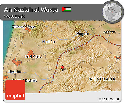 Satellite 3D Map of An Nazlah Al Wusţá