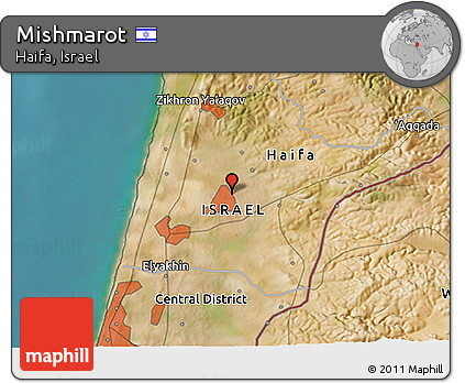 Satellite 3D Map of Mishmarot