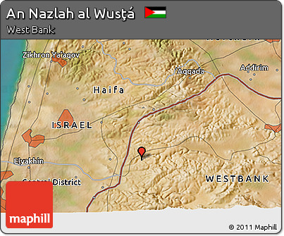 Satellite 3D Map of An Nazlah Al Wusţá