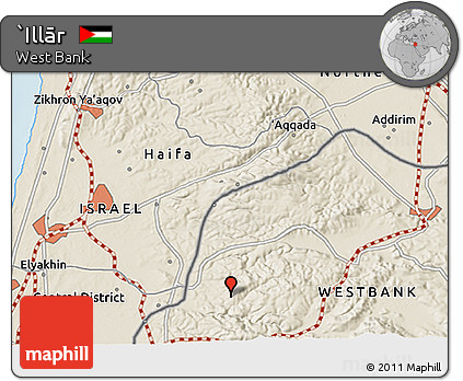 Shaded Relief 3D Map of `Illār