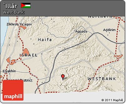 Shaded Relief 3D Map of `Illār