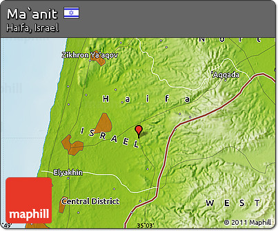 Physical Map of Ma`anit