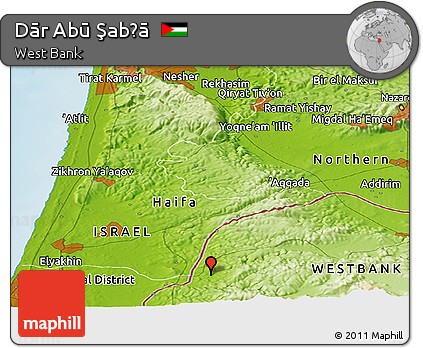 Physical Panoramic Map of Dār Abū Şabḩā