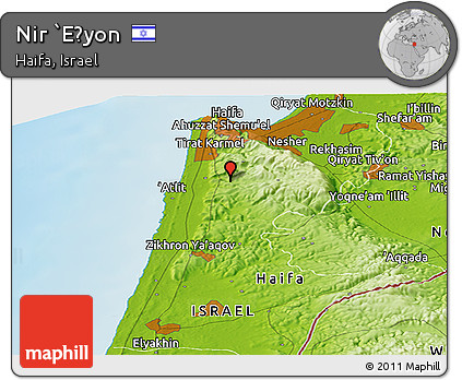 Physical Panoramic Map of Nir `Eẕyon