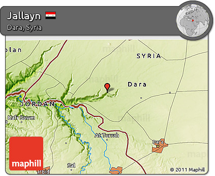 Physical 3D Map of Jallayn