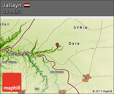 Physical 3D Map of Jallayn