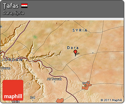 Satellite 3D Map of Ţafas