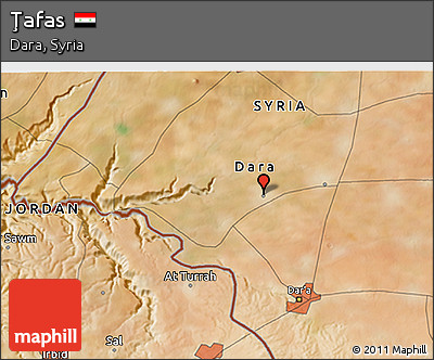 Satellite 3D Map of Ţafas