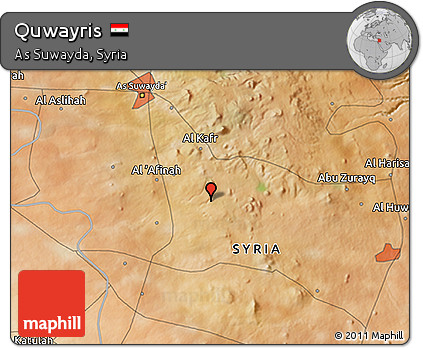 Satellite 3D Map of Quwayris