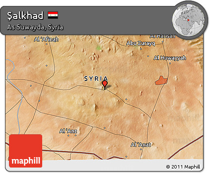 Satellite 3D Map of Şalkhad
