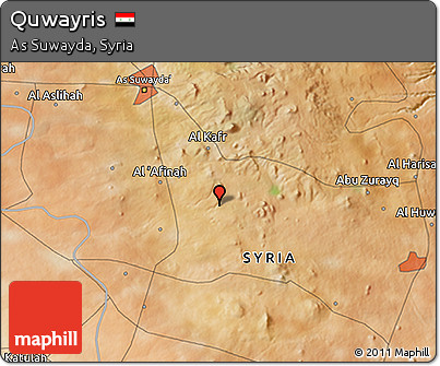 Satellite 3D Map of Quwayris