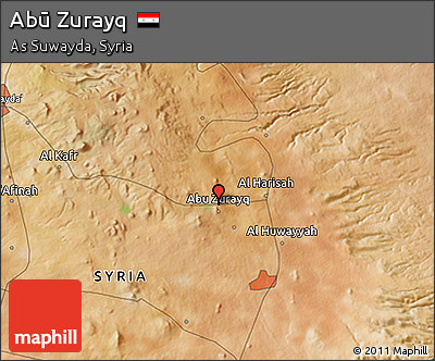 Satellite 3D Map of Abū Zurayq
