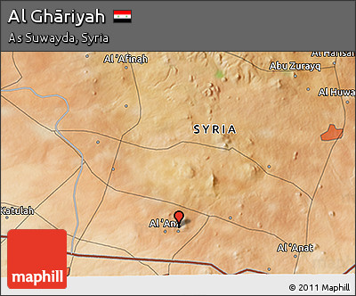 Satellite 3D Map of Al Ghāriyah