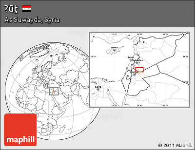 Blank Location Map of Ḩūţ